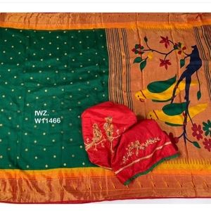 Soft silk saree set